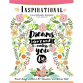 Inspirational Coloring Book for Adults: Flower, Floral and Animals Design with positive quotes