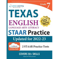 Grade 7 English Language Arts Literacy (ELA) Practice Workbook and Full-length Online Assessments: STAAR Study Guide