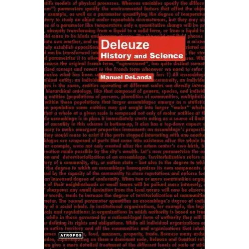 Deleuze: History and Science
