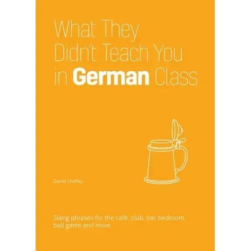 What They Didn't Teach You in German Class: Slang Phrases for the Cafe, Club, Bar, Bedroom, Ball Game and More