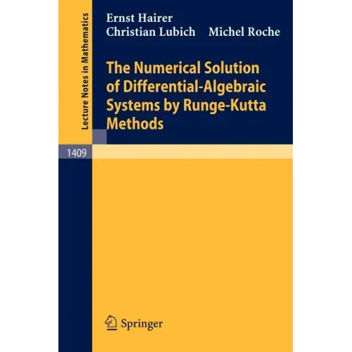 The Numerical Solution of Differential-Algebraic Systems by Runge-Kutta Methods