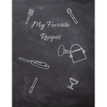 Favorite Recipes, Recipe Book to Write in, 115 Pages, (8.5"x11")