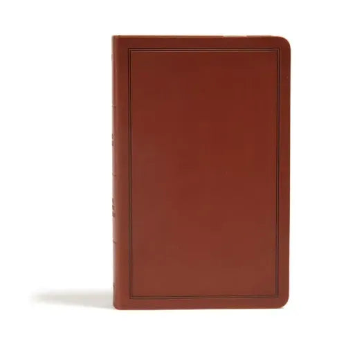 KJV Deluxe Gift Bible, Brown Leathertouch