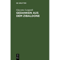 Gedanken Aus Dem Zibaldone