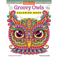 Groovy Owls Coloring Book