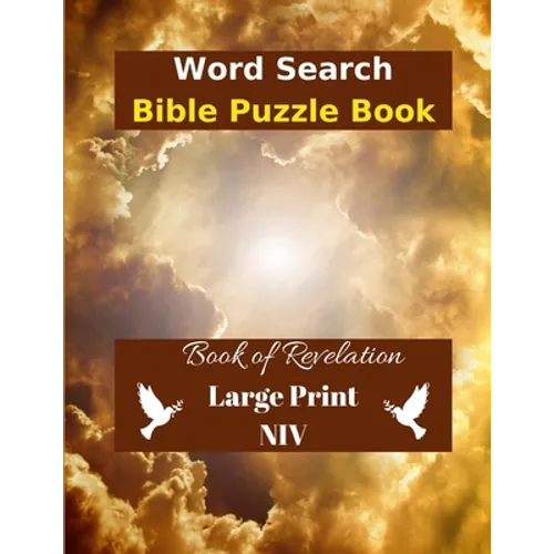 Word Search Bible Puzzle: Book of Revelation in Large Print NIV