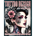 Tattoo Design Book: 2,000 Unique Tattoos - A Journey Through American and Crazy Art, From Flash Designs to Real Tattoos for Artists and Beginners