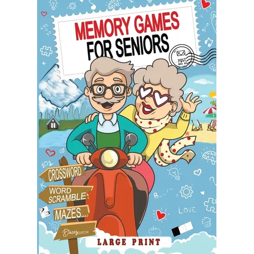 Memory Games for Seniors: Activates your Mind with 571 Engaging and Stimulating Activities, perfect for Seniors and Brilliant Grandparents.