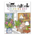 Where's the Cat? Coloring Art