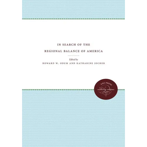 In Search of the Regional Balance of America