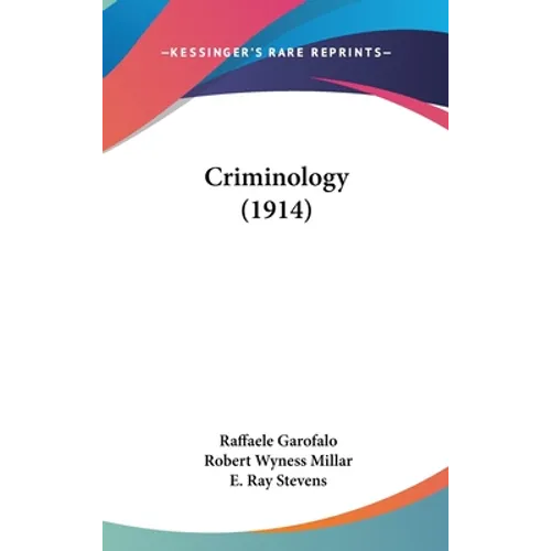 Criminology (1914)