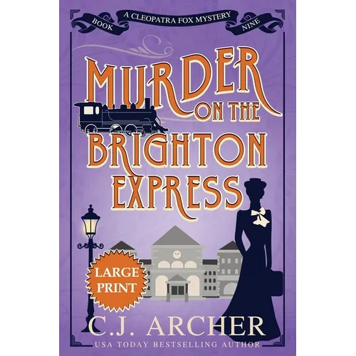 Murder on the Brighton Express: Large Print