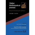 Tbilisi Mathematical Journal Volume 3 (2010)