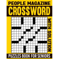 People Magazine Crossword Puzzles Book For Seniors with Solution: Stay Entertained and Stimulate Your Brain with a Variety of Puzzles