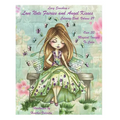 Lacy Sunshine's Love Note Fairies and Angel Kisses Coloring Book Volume 29: Magical Fairies and Joyous Angels For All Occasions