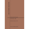 Code of Federal Regulations Title 5, Administrative Personnel, Parts 700-1199, 2019