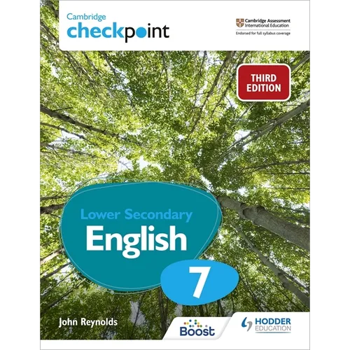Cambridge Checkpoint Lower Secondary English Student's Book 7: Hodder Education Group