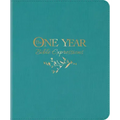 The One Year Bible Expressions NLT (Leatherlike, Tidewater Teal)