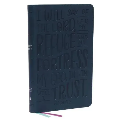 KJV Holy Bible: Thinline Youth Edition, Teal Leathersoft, Red Letter, Comfort Print: King James Version (Verse Art Cover Collection): Holy Bible, King