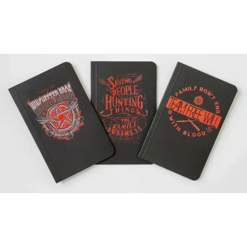 Supernatural Pocket Notebook Collection (Set of 3)