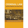 Criminal Law: Outlines, Diagrams, and Exam Study Sheets