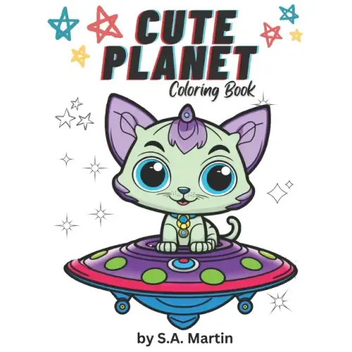 Cute Planet Coloring Book: Animals on the Move