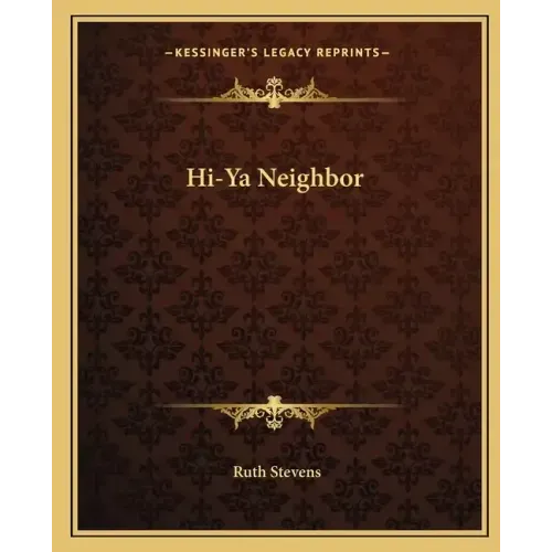 Hi-YA Neighbor