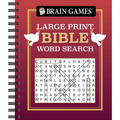Brain Games - Large Print Bible Word Search (Red)