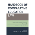 Handbook of Comparative Education Law: Selected European Nations