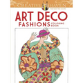 Creative Haven Art Deco Fashions Coloring Book