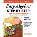 Easy Algebra Step-By-Step, Third Edition