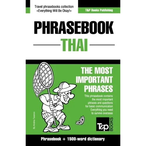 English-Thai phrasebook and 1500-word dictionary