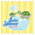 Baby Shower Guest Book: Ocean Turtle Boy Theme, Wishes for Baby and Advice for Parents, Personalized with Space for Guests to Sign In and Leave Addres