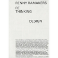 Renny Ramakers: Rethinking Design--Curator of Change