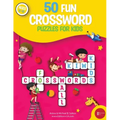 50 fun crossword puzzles for kids: Age 6-12