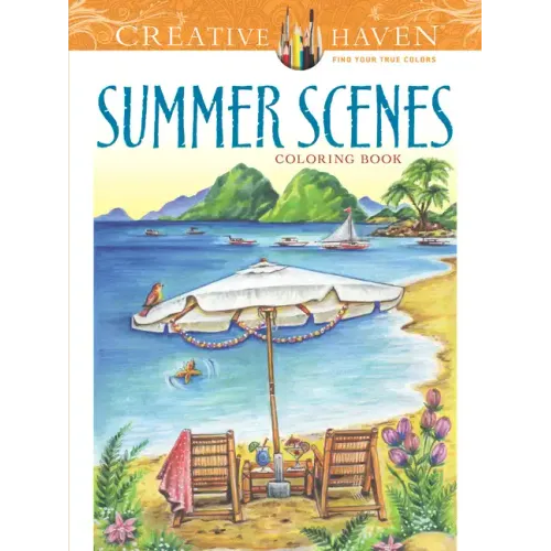 Creative Haven Summer Scenes Coloring Book