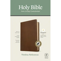 NLT Thinline Reference Bible, Filament Enabled Edition (Red Letter, Leatherlike, Rustic Brown, Indexed)