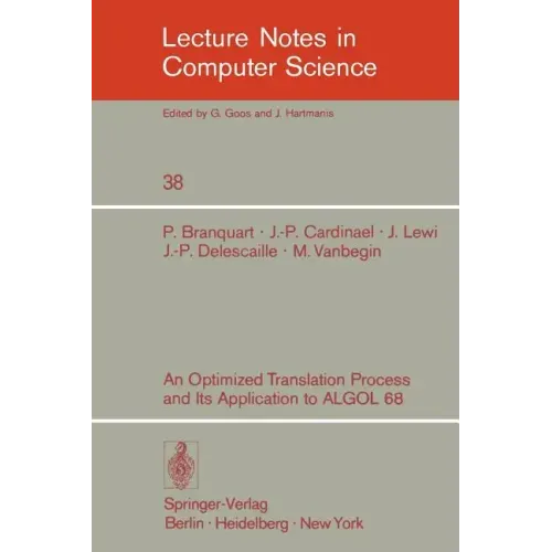 An Optimized Translation Process and Its Application to ALGOL 68