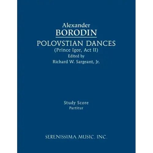 Polovtsian Dances: Study score