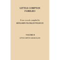 Little Compton Families. Little Compton, Rhode Island. Volume II