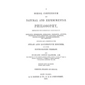 A School Compendium of Natural and Experimental Philosophy: The textbook that educated Thomas Alva Edison and Henry Ford