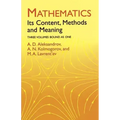 Mathematics: Its Content, Methods and Meaning