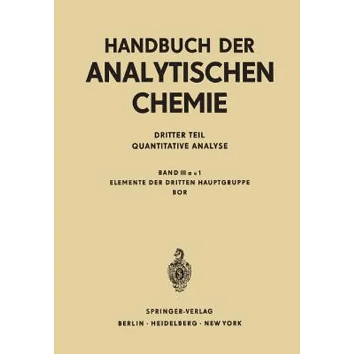 Elemente Der Dritten Hauptgruppe Bor