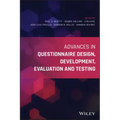 Advances in Questionnaire Design, Development, Evaluation and Testing