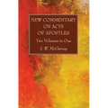 New Commentary on Acts of Apostles