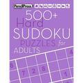 500+ Hard Sudoku Puzzles for Adults: Sudoku Puzzle Books Hard (with answers)