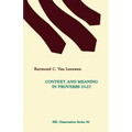 Context and Meaning in Proverbs 25-27