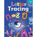 Letter Tracing Workboo (Monster): Kindergarten Tracing Workbook
