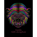 Mandala Adult Coloring Book: Coloring for adults with hares, raccoons, crocodiles and many other