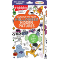 Scratch-And-Play Halloween Hidden Pictures: Not-Too-Spooky Halloween Scratch Off Puzzles for Kids 6 and Up, 10 Halloween Picture Activity Cards to Sha